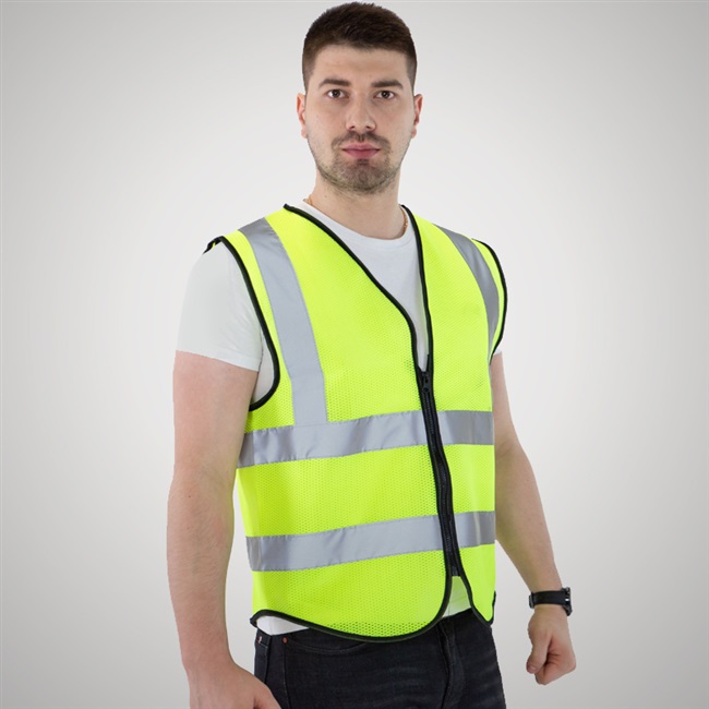 交通工程衣服反光安全背心间网布透气可印字加肥加大建筑工人施工
