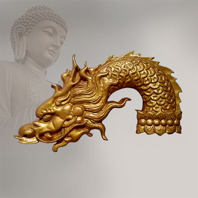 2020法会龙头用品竺云2米撑幡实木雕刻杆挂其他特色工艺品