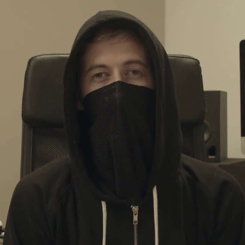 alanwalker艾伦沃克faded电音同款面罩骑行薄款口罩