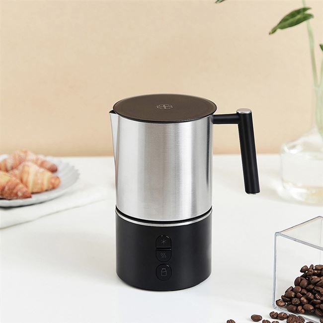 小米有品心想多功能奶泡机牛奶加热器冷热双用电动打奶器