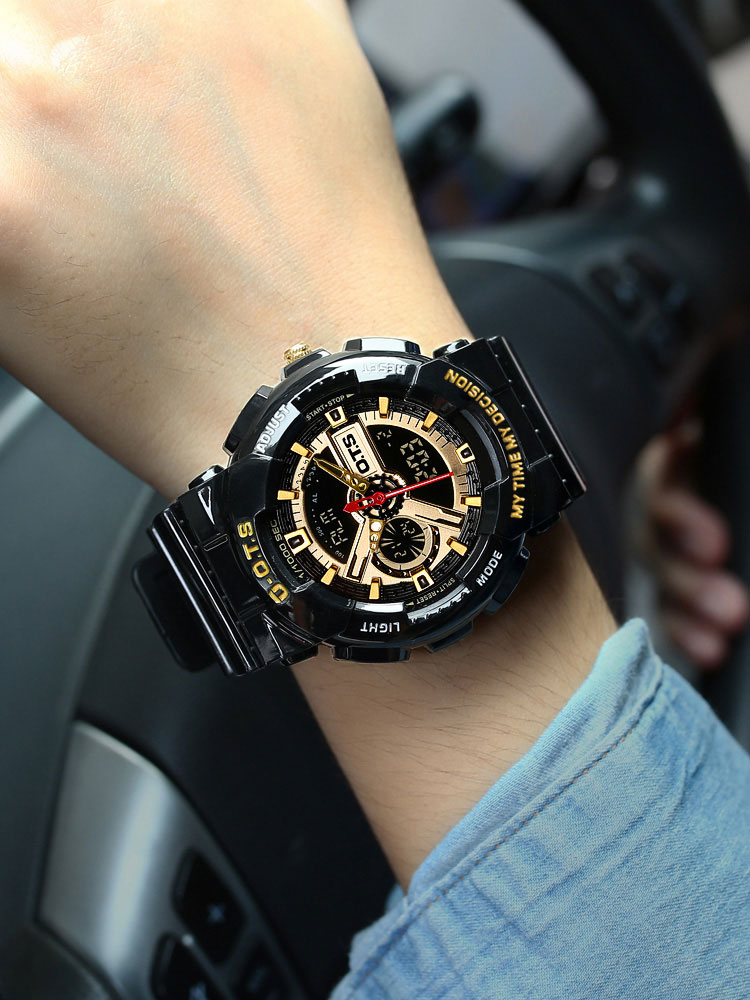 手表防水机械ots男学生潮流初高中高中生多功能运动国产腕表