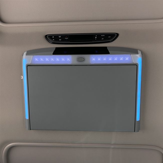 15/17寸商务汽车载电视机安卓9.0车用高清吸顶显示器后排娱乐改装