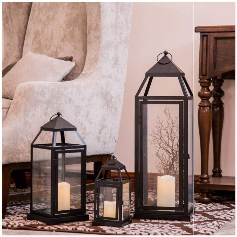 热卖欧式铁艺落地烛台户外婚庆防风风灯复古烛台