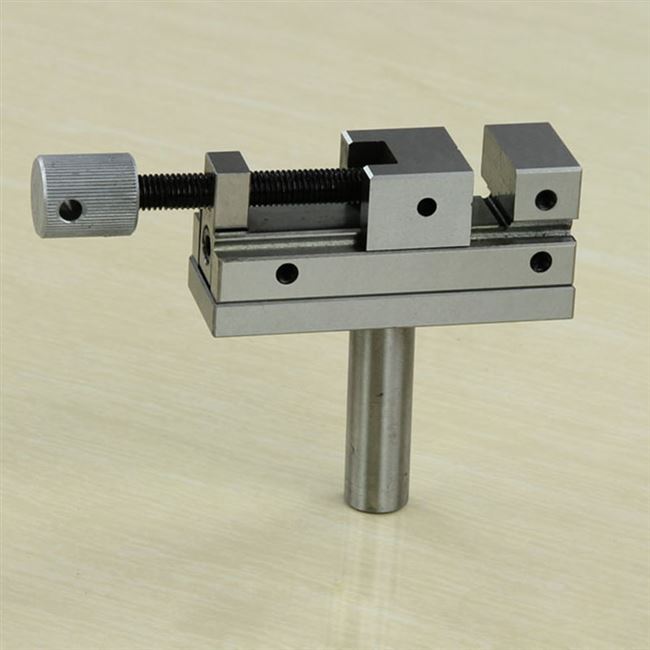 火花机电极平口钳夹具精密手动1.5寸批士台虎钳