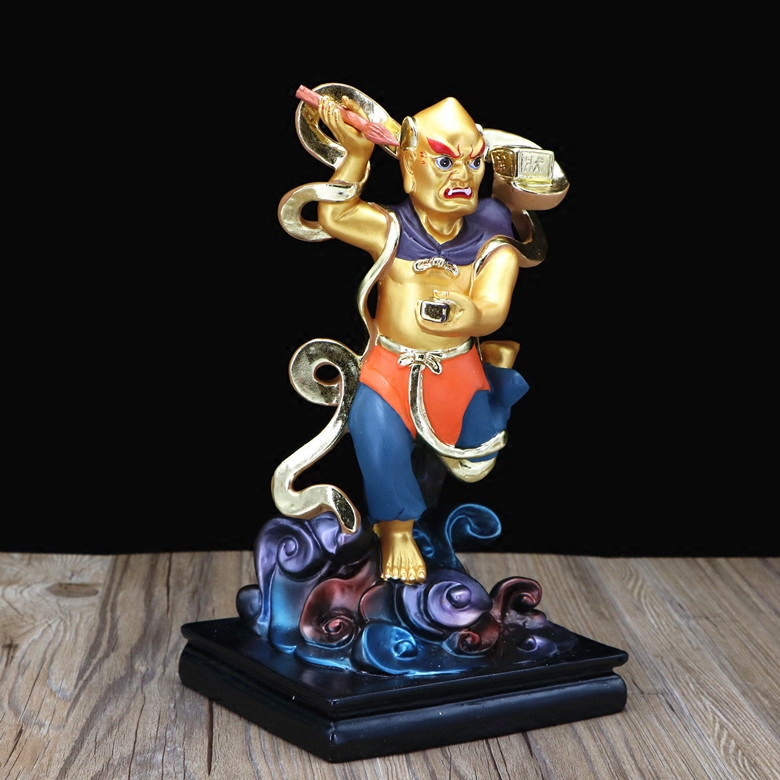 魁星像树脂佛像站魁星道教神像魁星踢斗居家风水摆件