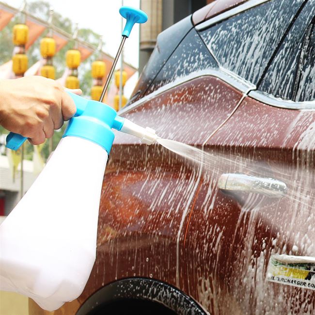 洗车泡沫喷壶手动压力蜡水发泡padiy擦车洒水