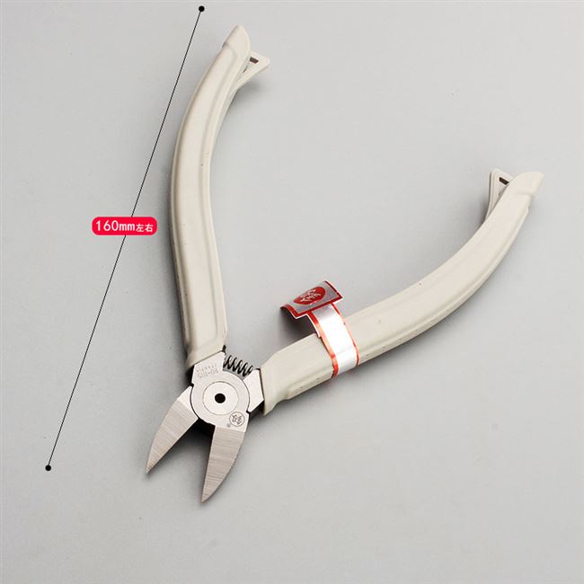 塑料工具斜嘴钳水口钳斜口水口剪线偏口钳子6寸水口钳