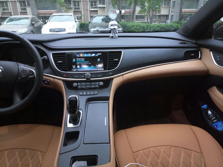 1618款别克全新君越碳纤维改色车身内饰贴纸贴膜改色膜