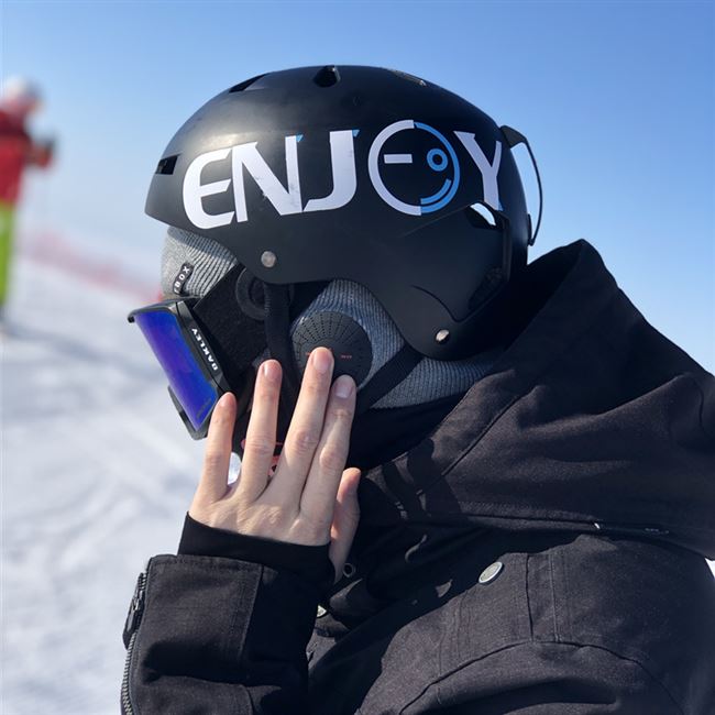 帽子耳机适用于e1头戴式蓝牙线蓝牙蓝牙耳机滑雪蓝牙耳机