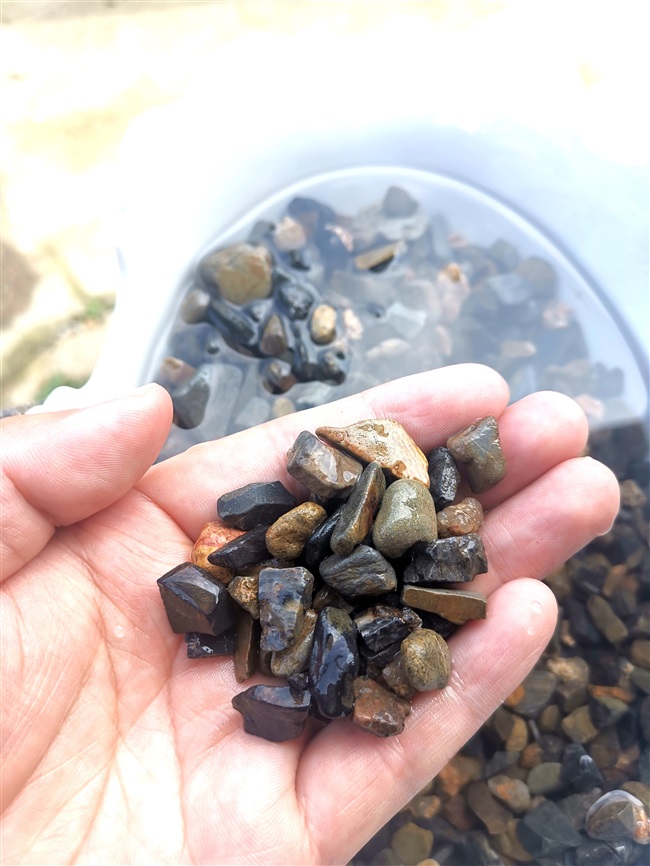 溪流天然流沙鱼缸造景底砂大矶沙溪石草缸雨林造景