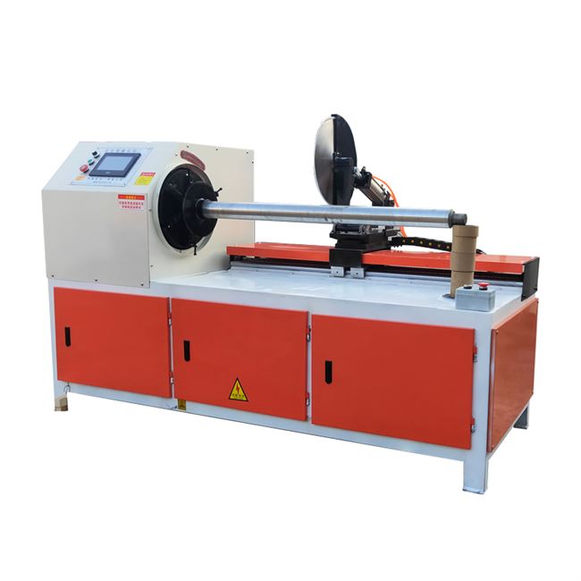 纸管机纸筒磨头数控纸管精切机分切全自动切割机单刀多刀精智能切
