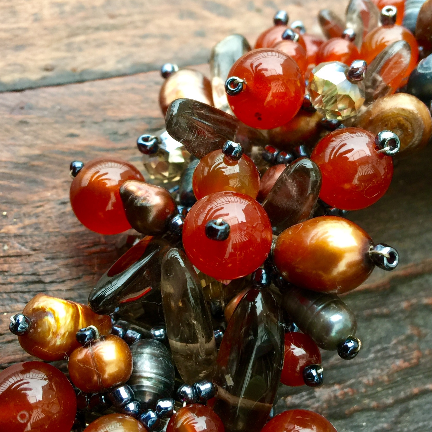 泰国特色手工天然玛瑙玛瑙贝贝壳珍珠串珠项链项链