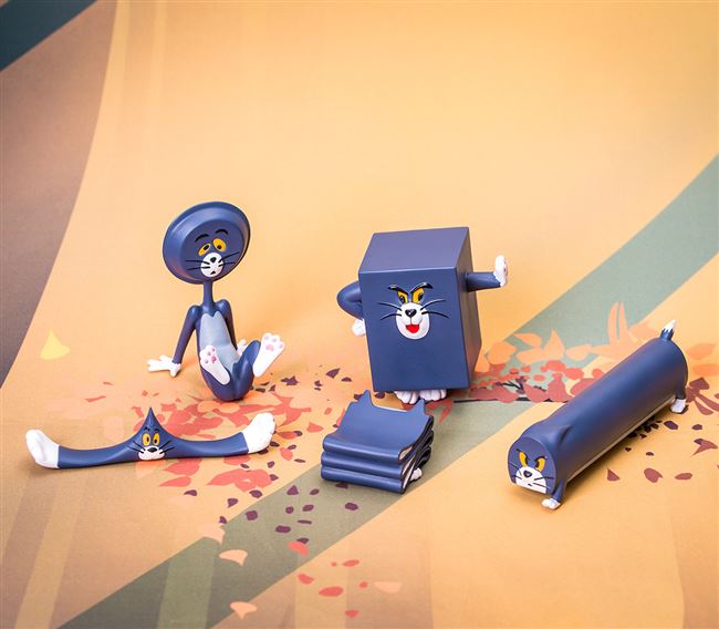 猫和老鼠手办盲盒汤姆猫沙雕造型模型玩具人偶恶搞潮玩盲盒