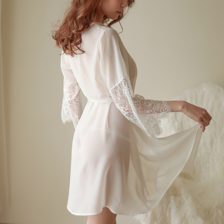 超薄透性性感睡衣透明情趣内衣衣大睡裙蕾丝睡衣