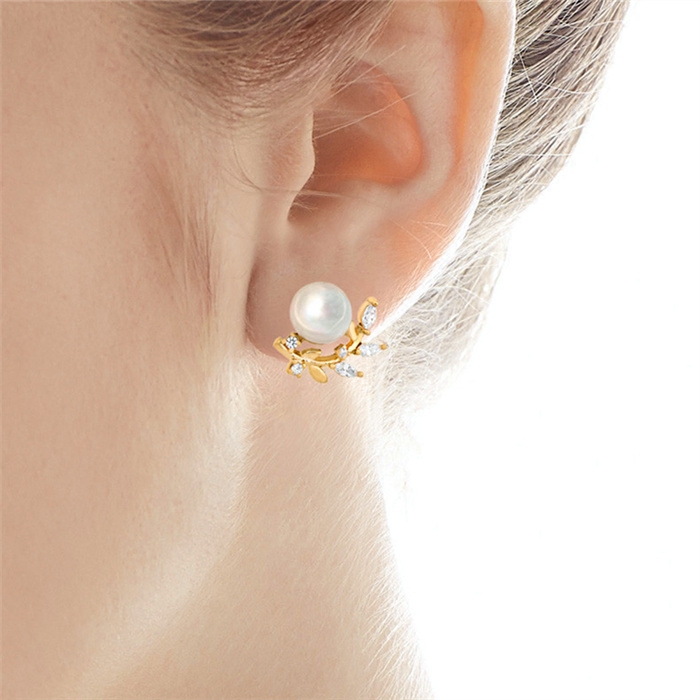 欧洲西班牙majorica多种款式气质精致两种戴法可珍珠耳钉