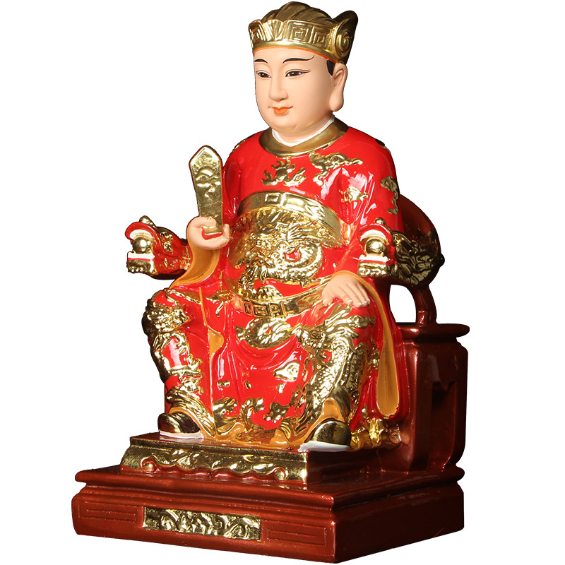 新灶王爷神星灶君司命佛像定福厨房供奉树脂摆件