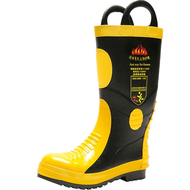 刺穿救援灭火防护比武抢险雨鞋男高筒雨鞋
