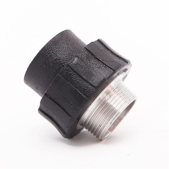 水管黑色pe25pepe外丝直接热熔外牙接头20304分pe管