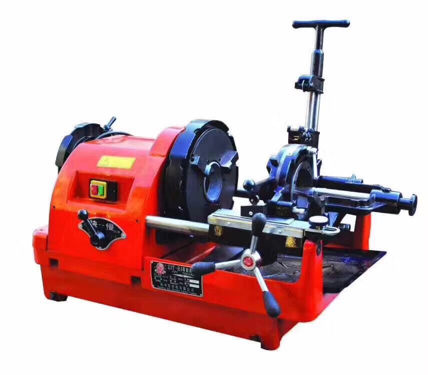 套丝机拔牙电动2寸3寸4寸圆钢车丝机虎头牌电动套丝机