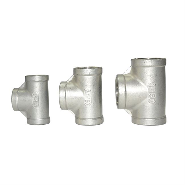 304不锈钢内丝三通内螺纹三通dn25丝扣三通内牙3通水管接头4分6分