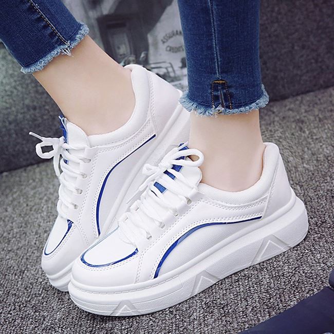 连衣裙女生运动鞋女韩版潮秋季初中学生百搭休闲透气布鞋