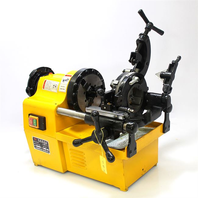 杭州电动套丝机多功能2寸4寸消防管绞牙机攻丝机电动套丝机