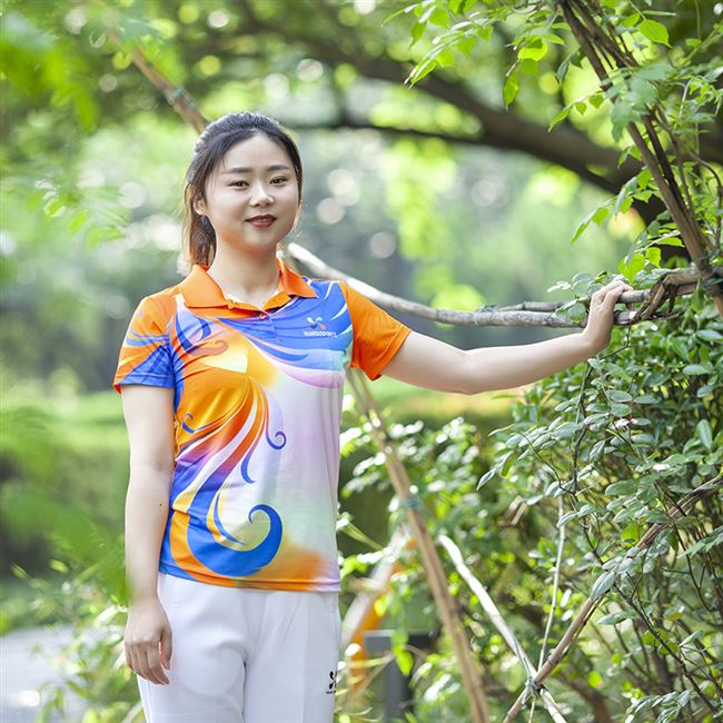 柔力短袖华柔体育太极太极柔金韵球运运动出场太极柔力球