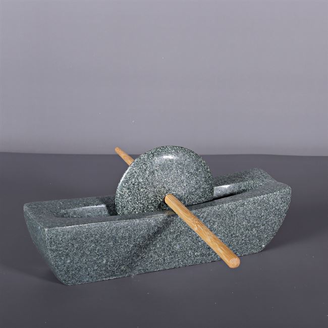 碾子家用研磨惠安石雕复古老式手磨茶玩功夫功夫茶石雕