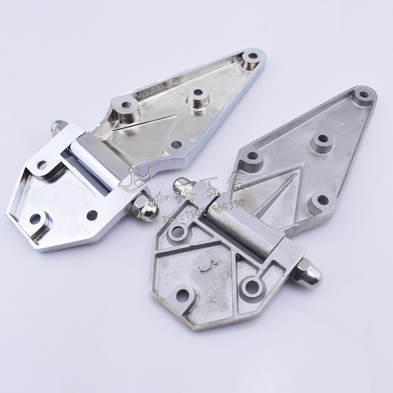 平面铰链合页6寸冰柜柜门工业烤箱烘箱冷冻库工业烤箱