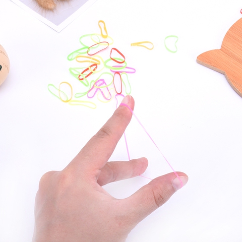 9包邮 饰头发饰强拉不断皮圈黑色彩色皮筋发圈发绳头绳橡皮筋