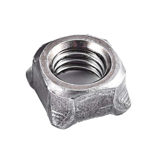 铁本色四方焊接螺母四角焊接螺母四方点焊螺母m4m5m6m8m10m12包邮