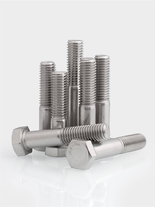 m8不锈钢半牙螺栓六角螺丝30x35x40x45x50x55x60x140x200m螺栓