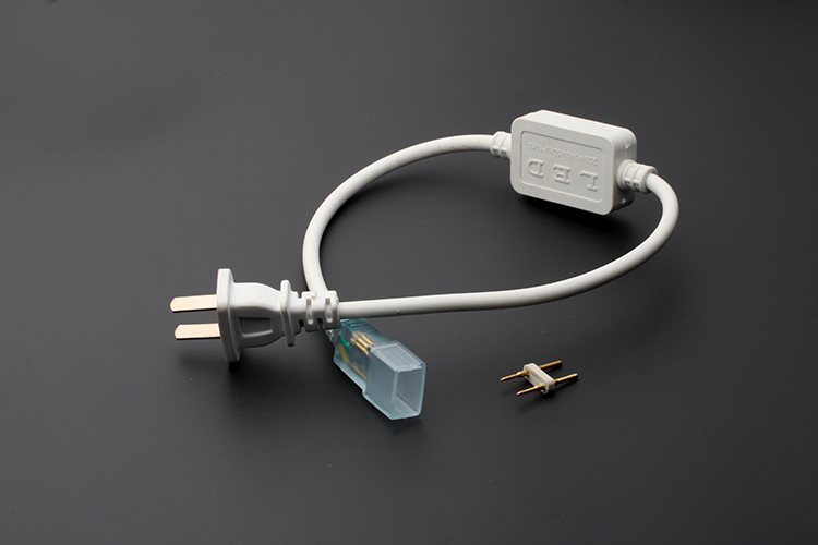 灯带开关控制器彩色接头变压器三色变光三线通用led灯带