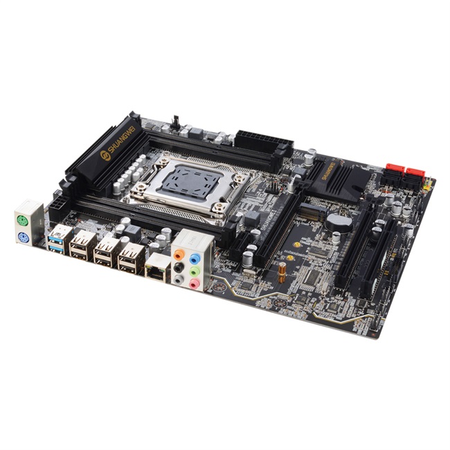 工作室至强主板x79cpu套装台式电脑2011针游戏多开e52680v2主板