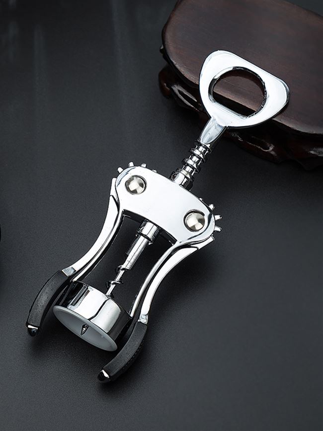 加厚锌合金便携多用途蝶形开酒葡萄酒起子家用手动开瓶器