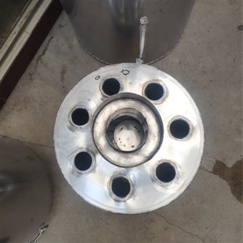 厂家直销不锈钢双层夹套冷却器冷凝器家用酿酒设备酿酒设备