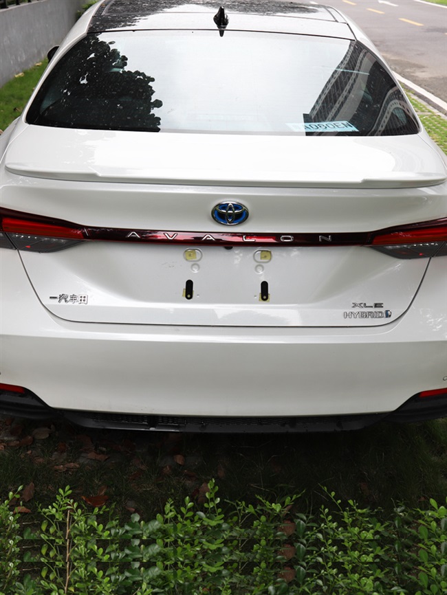 尾翼亚洲龙装饰丰田改装专用原车款免打孔运动尾翼