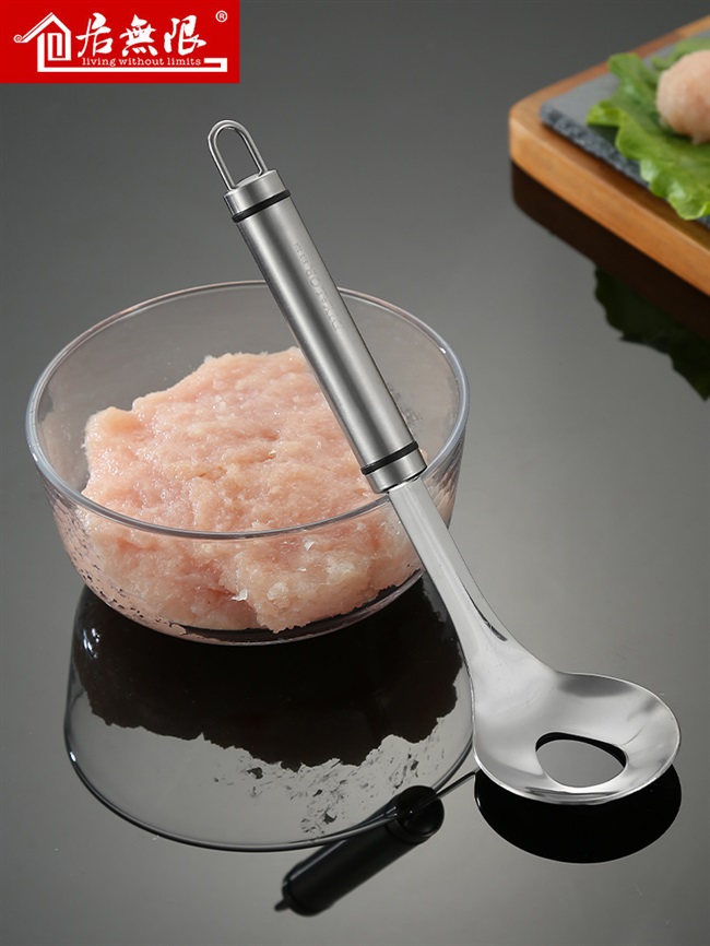 diy勺子神器304不锈钢肉丸子制作器肉丸模具圆形做炸压挤丸子家用