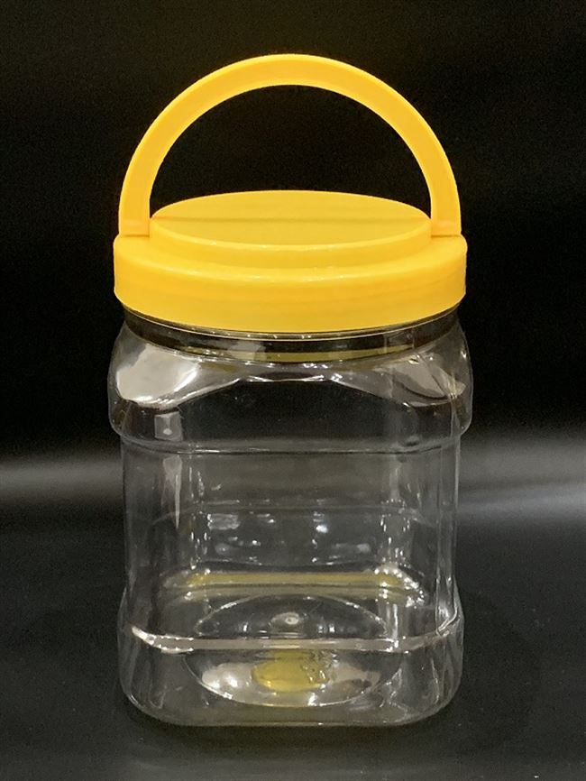 蜂蜜瓶塑料瓶2斤瓶子带盖加厚透明罐子一斤5斤装蜂蜜的瓶密封罐