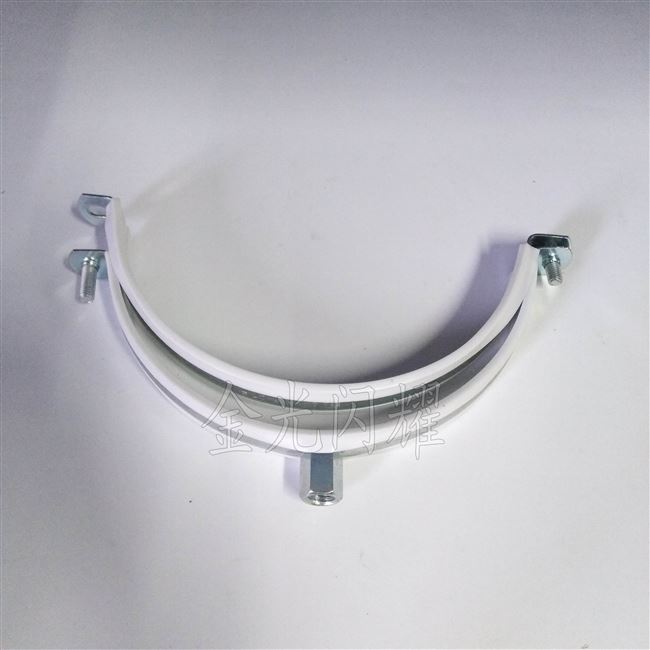 支架风管管卡新风管排水通风管pvc抱箍管夹