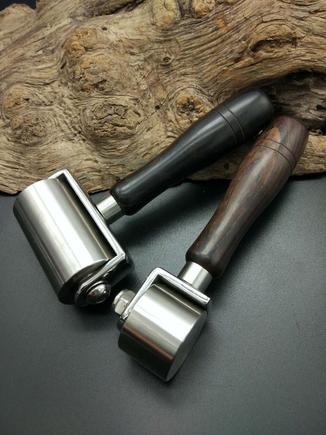 西风 皮革滚轮 压边轮压边器起鼓塑形手工皮革工具皮具diy滚筒