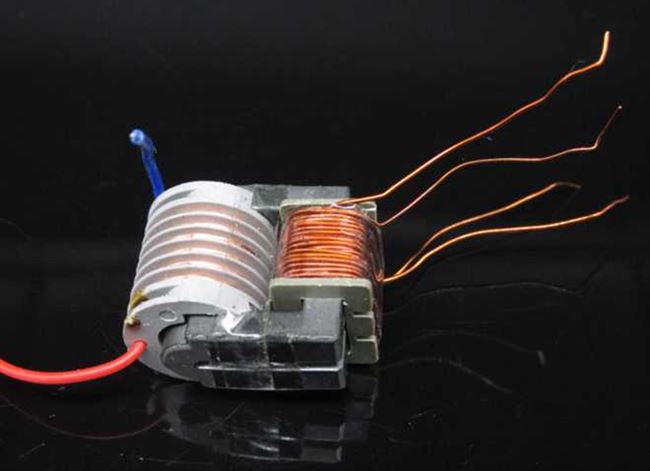 zvs高压高压线线圈高频变压器升压15kv12v以下使用变压器