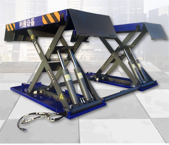 油缸简易安装移动小剪式举升机举重5吨汽车汽车升降机