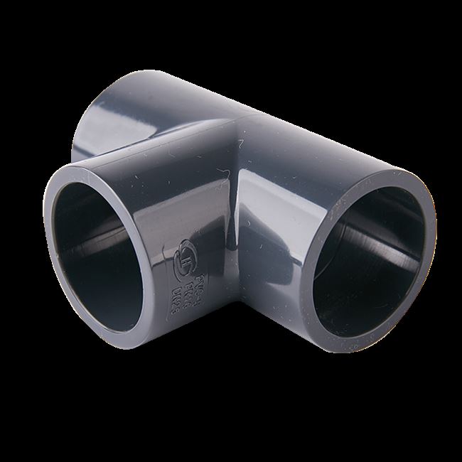 三通配件管件pvcupvc国标化工给水管塑料接头upvc管