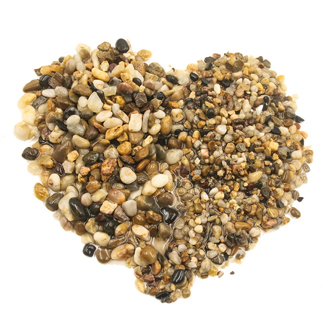 鱼缸天然溪流流沙化妆原生石子河流石大矶沙草缸造景