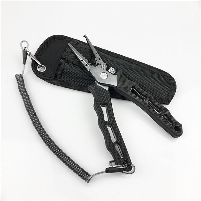 路亚高强度不锈钢多功能长嘴钳子控鱼海钓铁板工具路亚钳