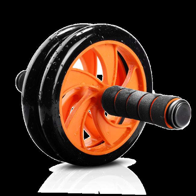 健身器材滚轮健腹轮男士家用练腹肌滚轮运动健身卷腹静音