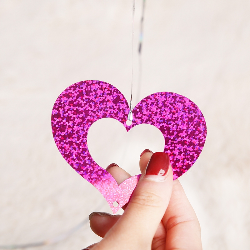 气球吊坠浪漫雨丝亮片配件道具婚庆用品爱心气球