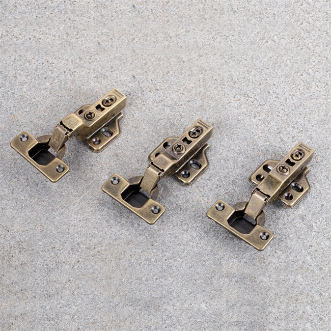 合页液压烟斗青古古铜色阻尼缓冲静音铰链衣橱铰链