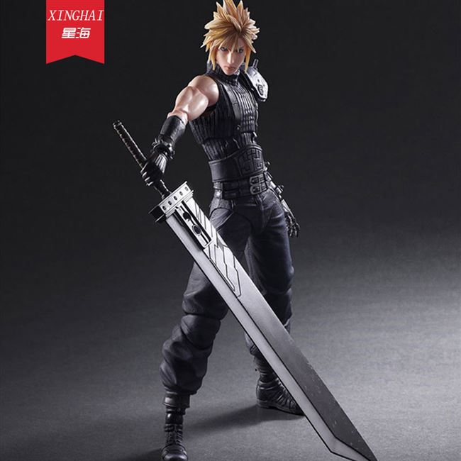 祖国优质版最终幻想pa改再临之子克劳德手办摆件装饰模型节日礼物